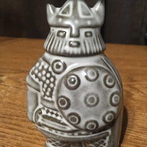 VINTAGE MID CENTURY UPSALA EKEBY VIKING FIGURE SWEDEN 6074 4"